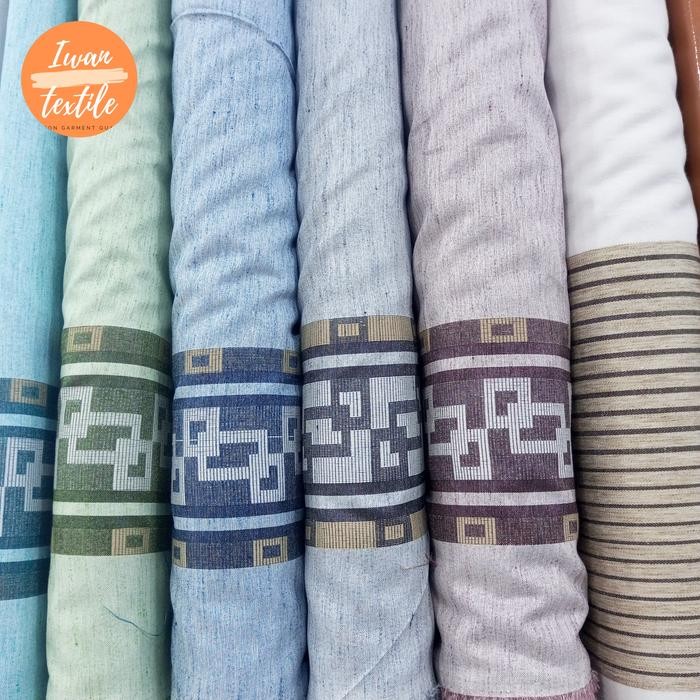 

Promo Bahan Katun / Linen India / Kain Motif Pinggir Super Premium