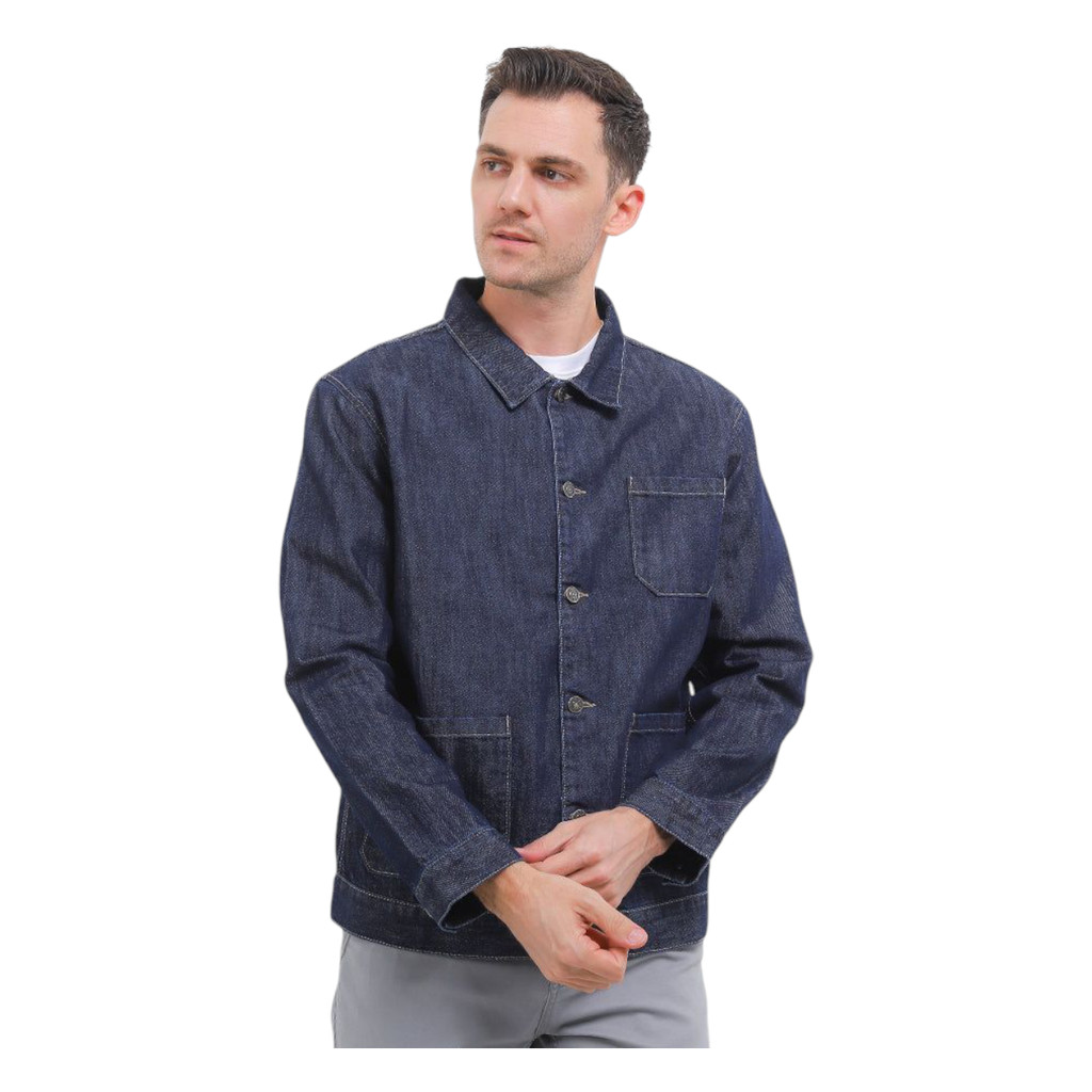 Jaket Pria Jeans CAJAR00540J 15A Denim