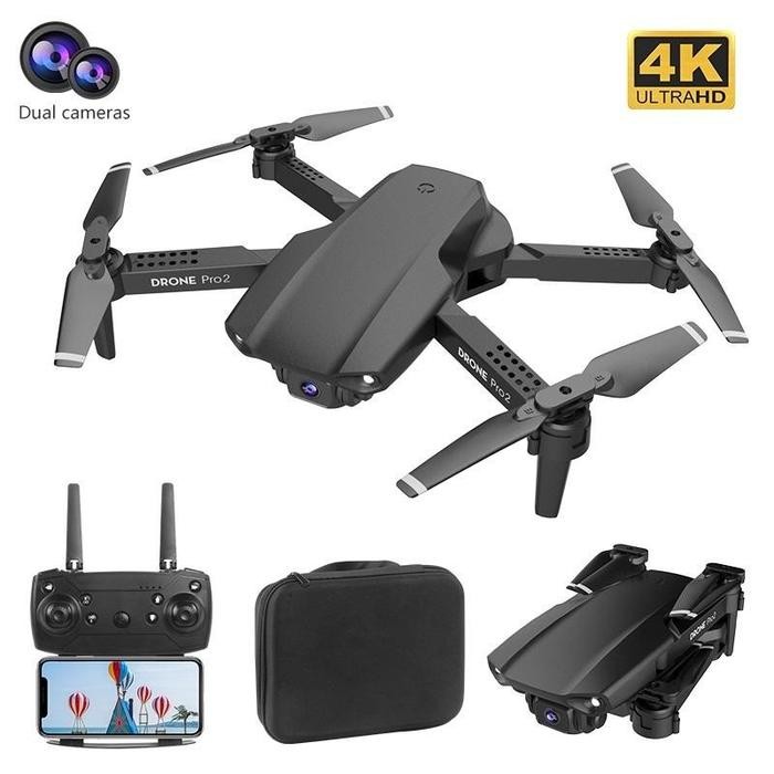 Drone Mini E99 E-99 Mini Drone Pemula Dual Camera 4K Wifi Fpv