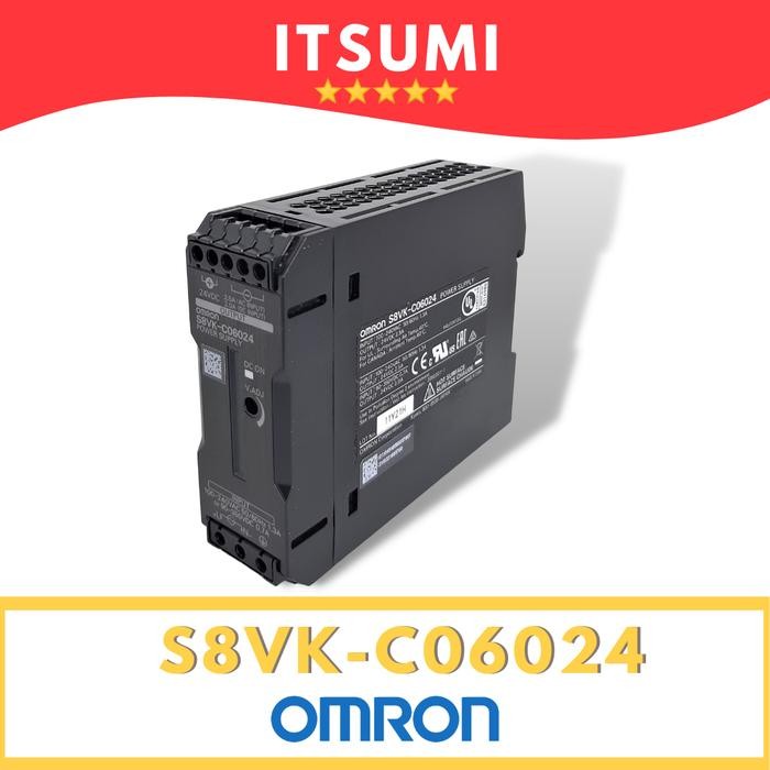 Power Supply 24VDC S8VK-C06024 S8VK-C12024 S8VK-C24024 S8VK
