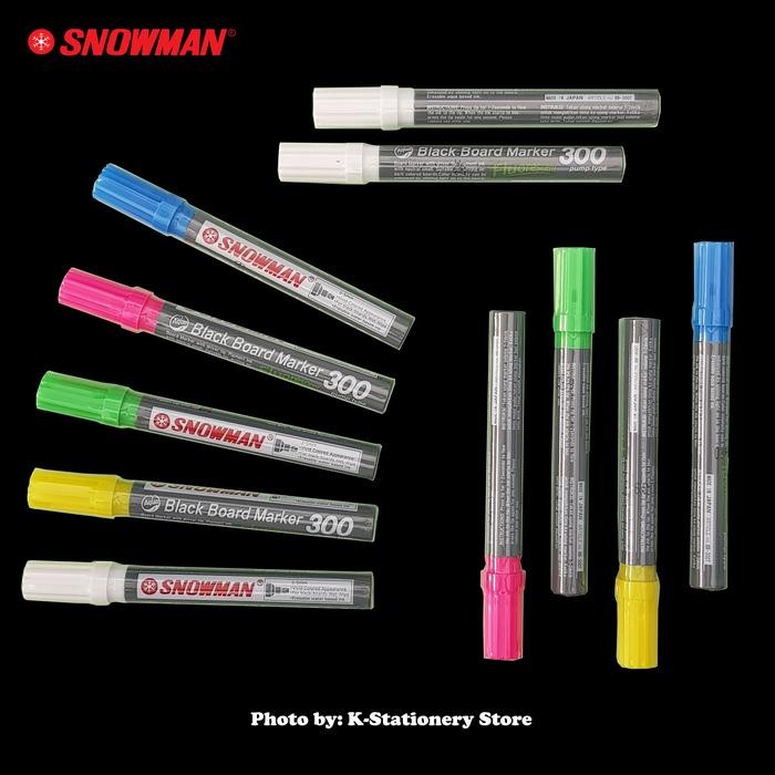 

New Original Spidol Papan Tulis Snowman Blackboard Marker / Glass Board Marker