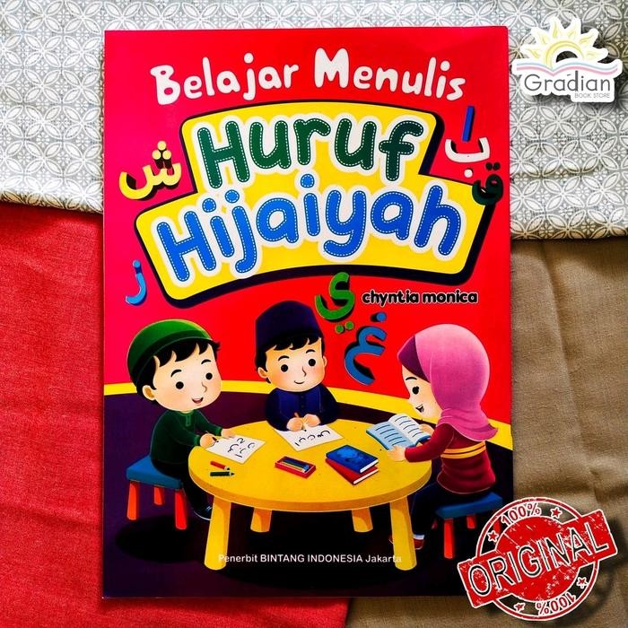 

New Buku Belajar Menulis Huruf Hijaiyah ll Original