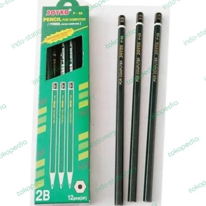 

New pensil joyko p88 2b/pensil ujian 2B/1 pak