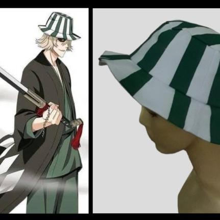 ASLI Topi anime Sinara Bleach Urahara kisuke cosplay Hat - Dewasa READY STOCK