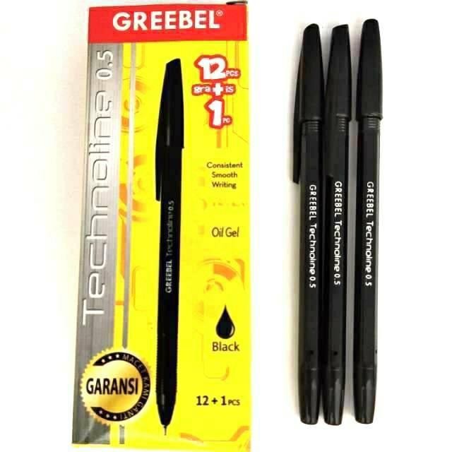 

New PULPEN GREEBEL STANDART 1 PAK ISI 12 PCS