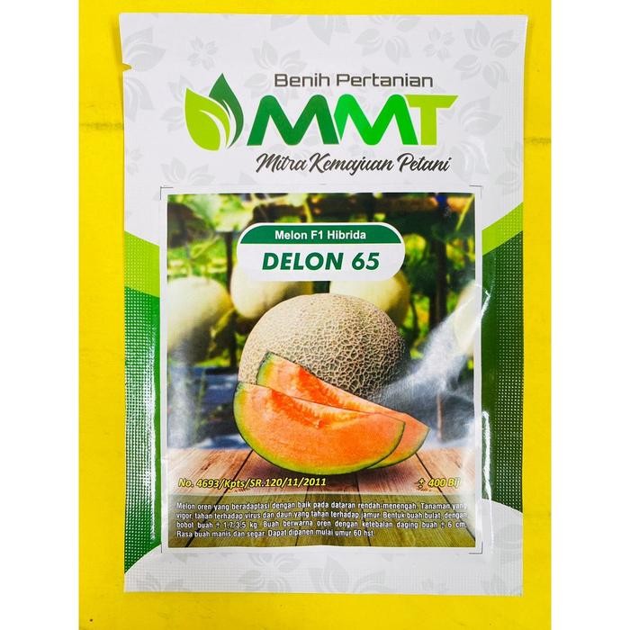 Benih Melon Orange F1 DELON 65 berat isi 400 biji dari MMT