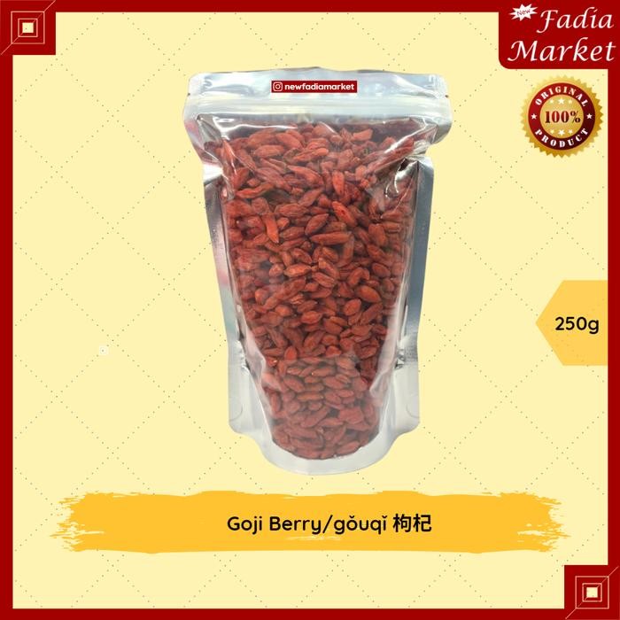 

Baru Goji Berry/Ki Ci/Gou Qi/guq Premium 250g Terlaris