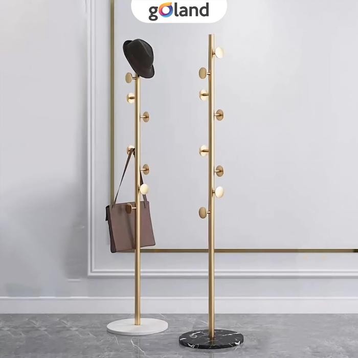 Informa Houseware - Gantungan Baju Mushroom Standing Hanger Besi Anti Karat Model Modern Cocok Untuk