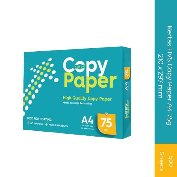 

HRG DISKON Kertas HVS Copy Paper A4 75 Gram 1 Rim ( 500 Lembar ) Putih