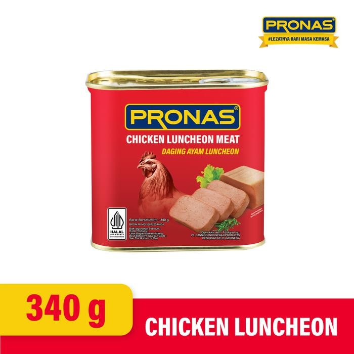 

Promo PRONAS Luncheon Ayam 340gr Daging Blok Serbaguna