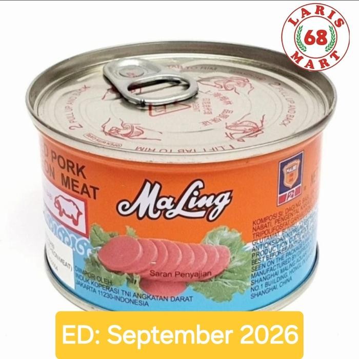 

Promo Maling TTS Pork Luncheon Meat 397gr Daging Babi Ham Can Besar