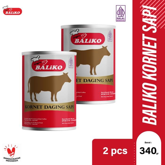 

Promo Baliko Kornet Daging Sapi Premium 340gr Isi 2 Kaleng