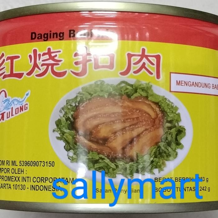 

Promo Gulong Stewed Pork Sliced 383gr Daging Babi Kaleng Non Halal