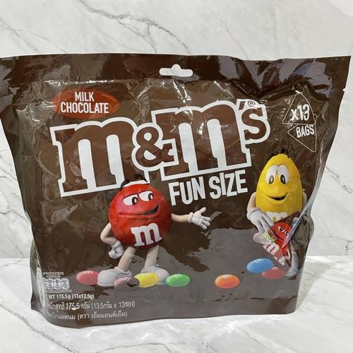 

Promo M&M's Fun Size Milk Chocolate Candy 175.5gr Cokelat Import Malaysia
