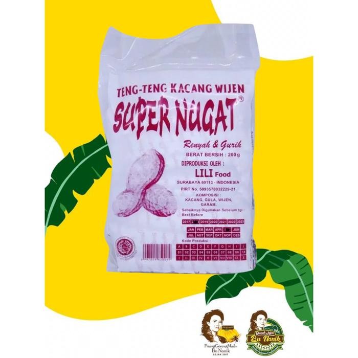 

Baru Teng Teng Kacang Tanah Lili Surabaya - Cemilan Kacang Gurih