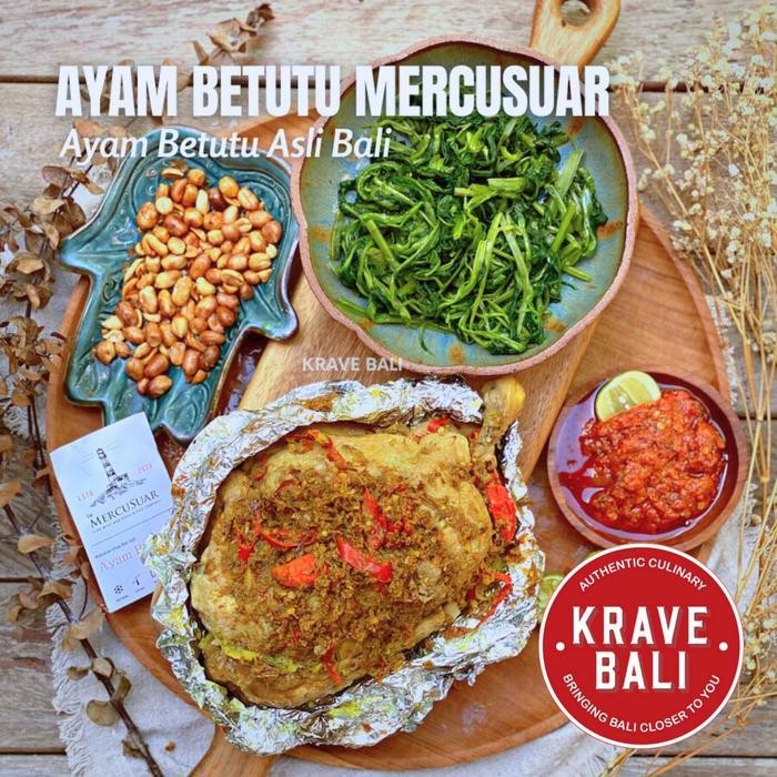 

Baru Ayam Betutu Mercusuar 250g - Makanan Khas Bali By Krave Bali