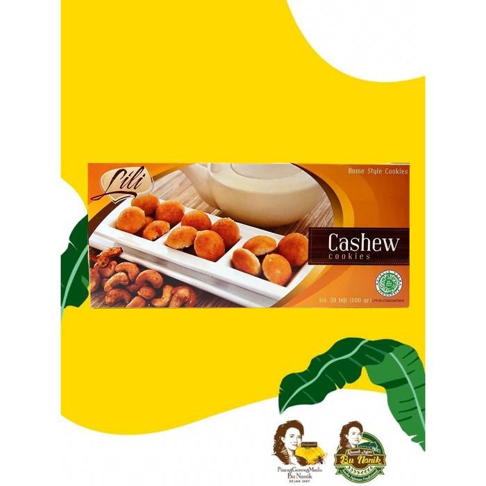 

Baru Lili Cashew Cookies - Kue Kacang Mede Renyah