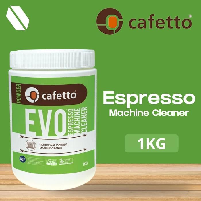 

Baru Cafetto Evo Espresso Machine Cleaner 1kg - Pembersih Mesin Kopi
