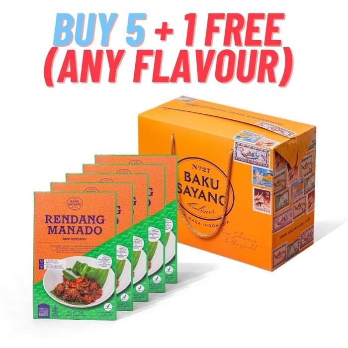 

Baru Rendang Manado Pack of 5 - Siap Makan