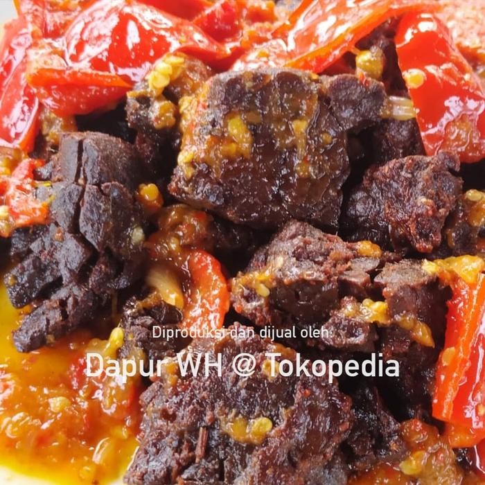 

Baru Dendeng Paru Balado Dapur WH 500gr