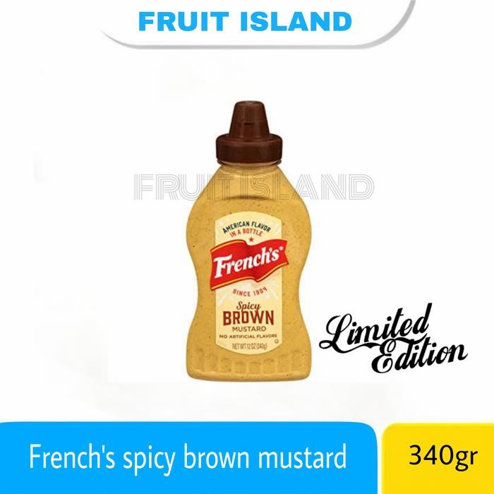 

French's Spicy Brown Mustard 340gram