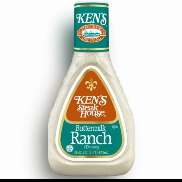

ken's steak house buttermilk ranch butter milk salad dressing 473ml