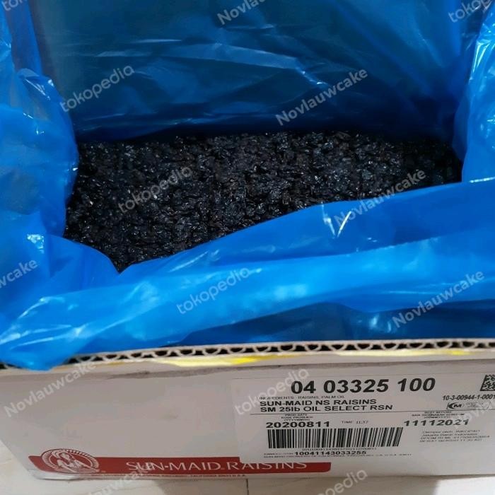 

Baru Kismis Sunmaid Raisins California Repack 250gr Cemilan Sehat