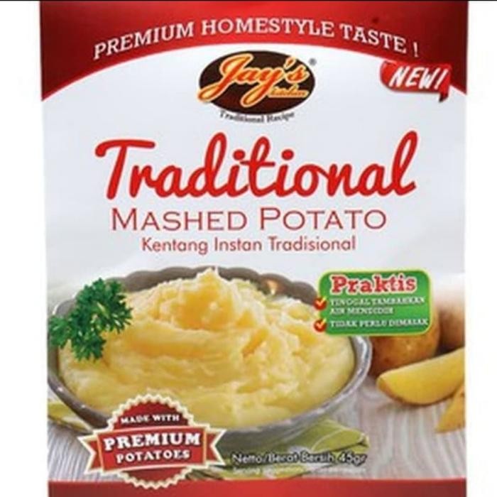 

Baru Jay's Traditional Mashed Potato 45gr Healthy Wagyu