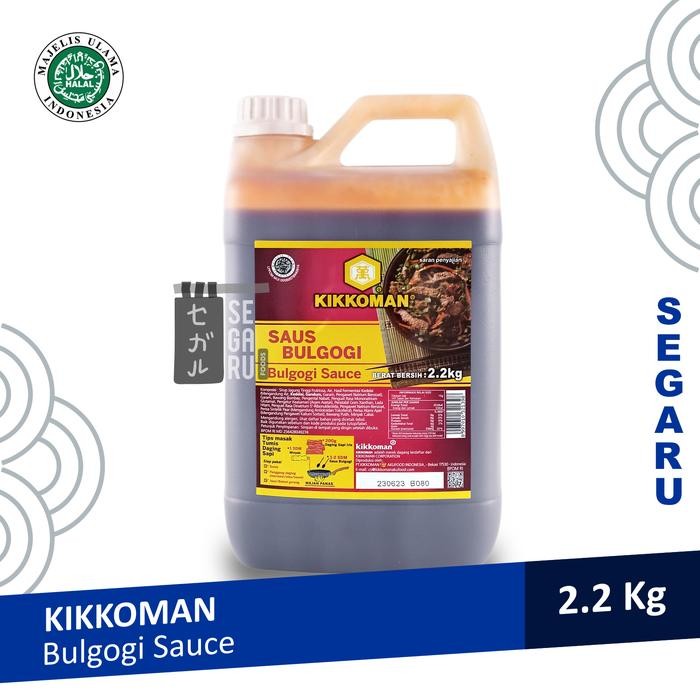 

Kikkoman Bulgogi Sauce Saus Bulgogi Korea Halal Jerigen 2.2 Kg