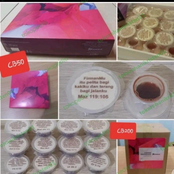 

Baru Anggur & Hosti Perjamuan Kudus 25 Cups