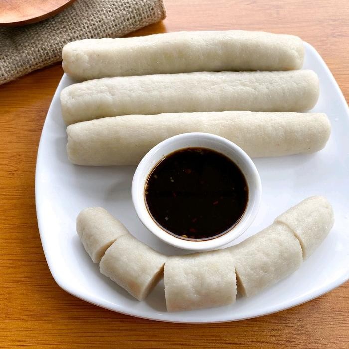 

Baru Pempek Palembang Lenjer Besar 3 Pcs + Cuko 150ml