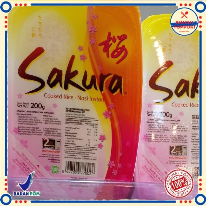 

Baru Sakura Cooked Rice 200gr - Nasi Instan Jepang