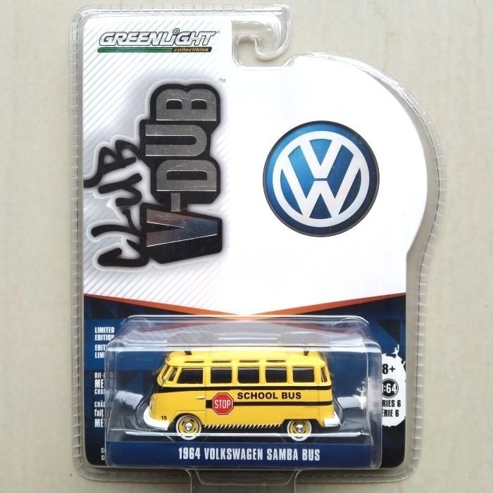 Greenlight 1964 Vw Volkswagen Samba Bus School