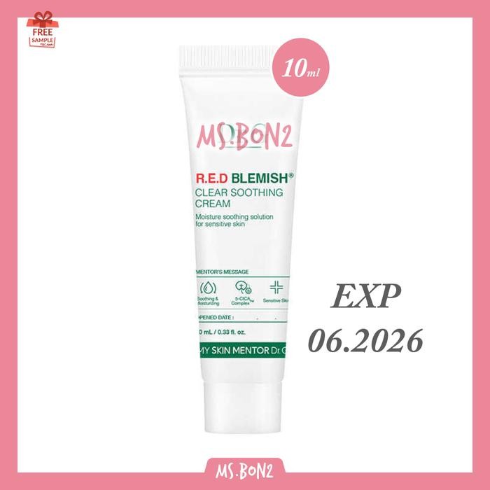 XPFG Dr.G Red Blemish Clear Soothing Cream Travel Size Mini Dr. G Drg Dr G