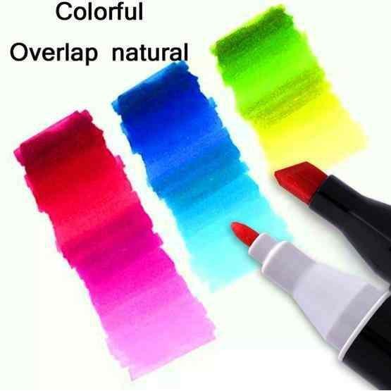 

Spidol Warna Qimo 60 Colour Marker Pen Set Double Headed Free Paper