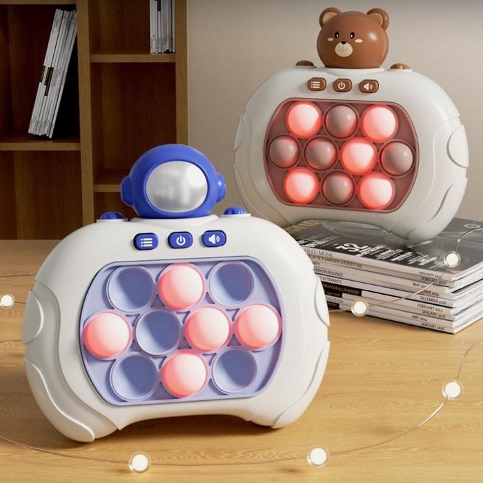 Fidget pop it game, pop it push puzzle game, electronic pop it game
