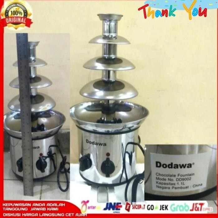 Dodawa coklat fountain model baru 4 susun DD -9002