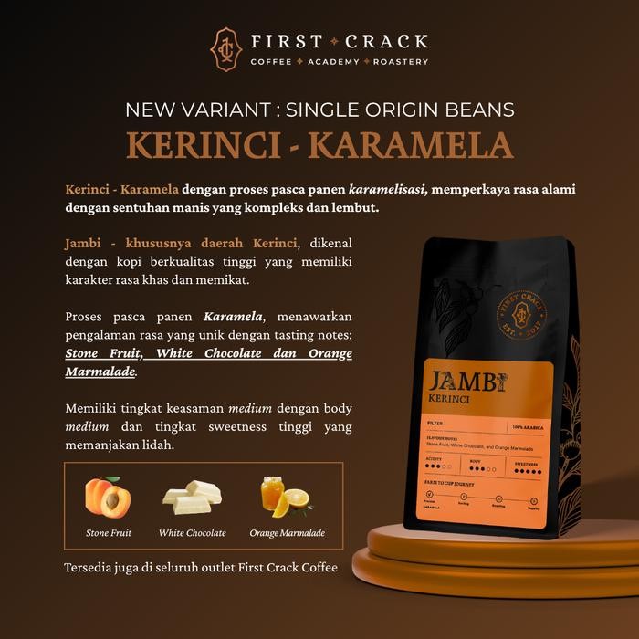 

Coffee Beans Jambi Kerinci - Single Origin 200gr