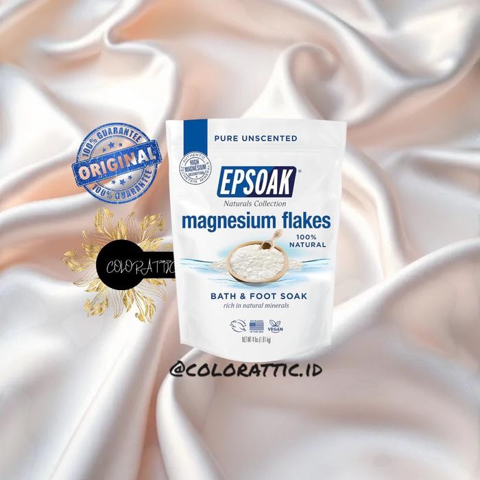 

EPSOAK NATURALS COLLECTION MAGNESIUM FLAKES FOR FOOT SPA AND RELAXING BATH - FROM USA