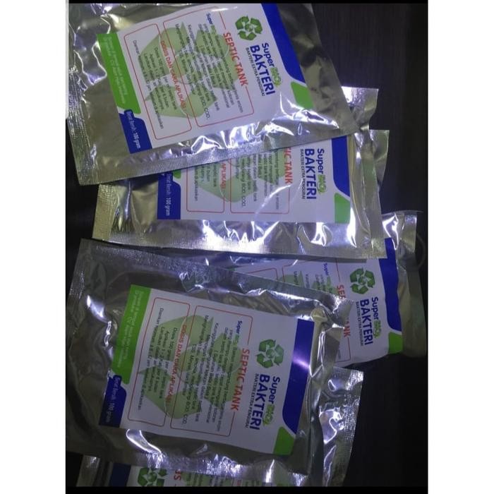 BUBUK BAKTERI PENGURAI TINJA SUPER BIO BAKTERI (UNTUK SEPTIC TANK)