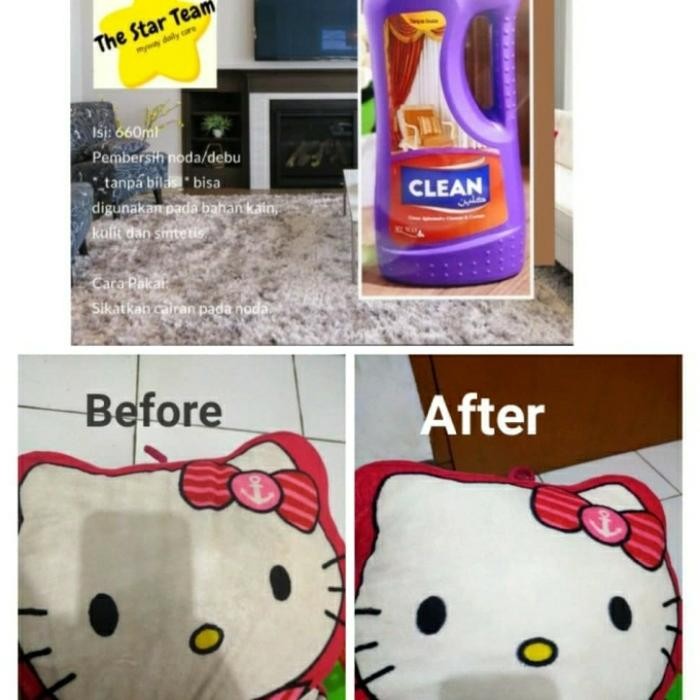 MY WAY CLEAN UNGU PEMBERSIH TNPA BILAS UTK SOFA, GORDEN, KASUR, HELM