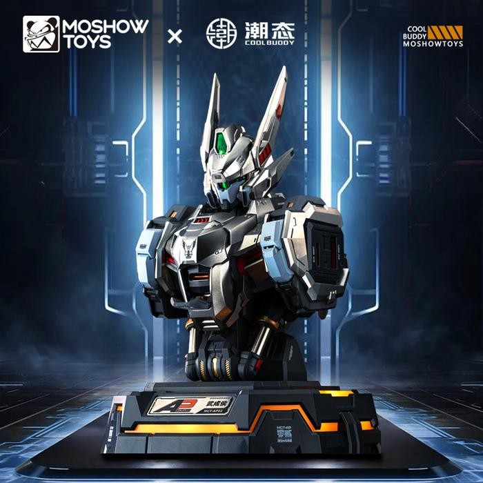 Tersedia Moshow Mct-Ap02 Wu Chenghou Silver Gan 65W Quick Charger Base Robot Gundam