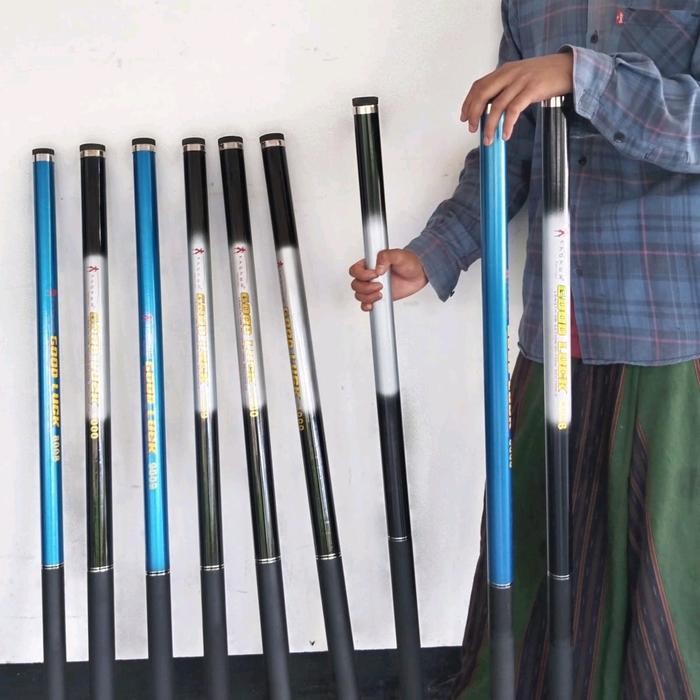 Tegek Bendera Sholawat Murah, Joran Pancing Ukuran 1000Cm/10 Meter 900Cm/9 Meter 800Cm/8Meter