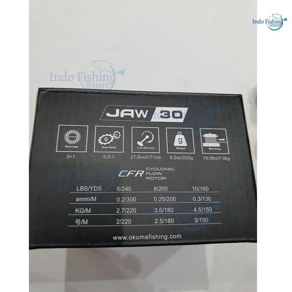 Reel Pancing Okuma Jaw Spinning Cocok Buat Casting