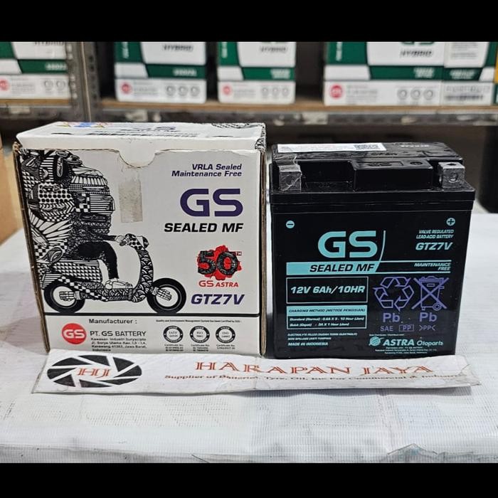 Aki Motor Gs Astra Mf Gtz7V (6Ah) Kering