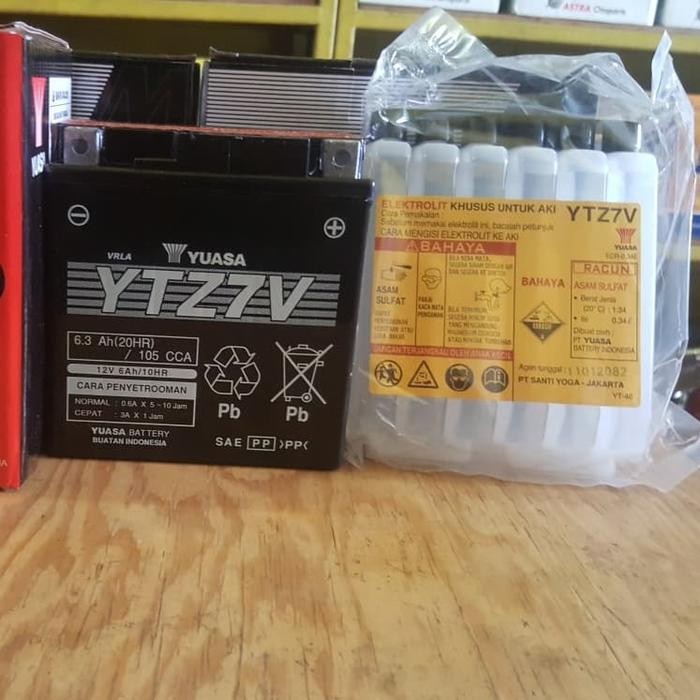 Aki Motor Nmax Yuasa Ytz7V