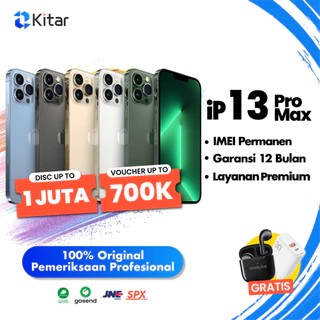iPhone 13 Pro Max ex iBox Beacukai IMEI Permanen Garansi 12 Bln 100% Original Second iPhone FULLSET 