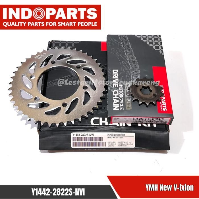 GEAR GIR SET GEARSET RANTAI VIXION NEW 1PA NVL NVA ASLI INDOPART