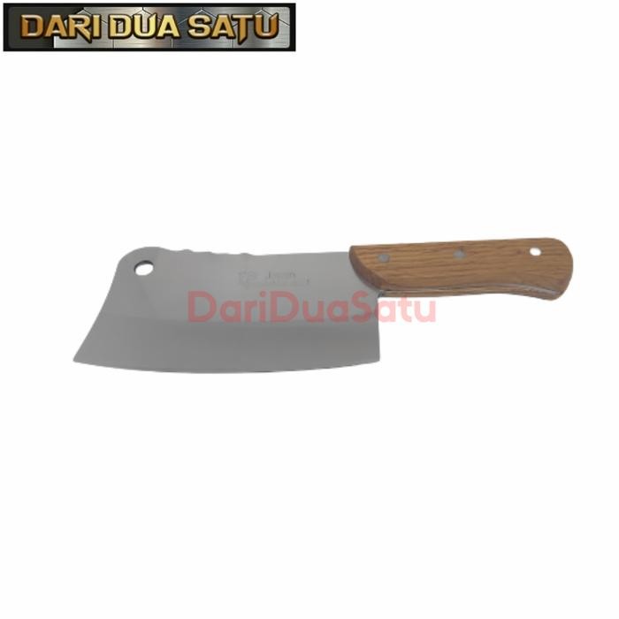 Golok Tulang Pisau Daging Gagang Kayu