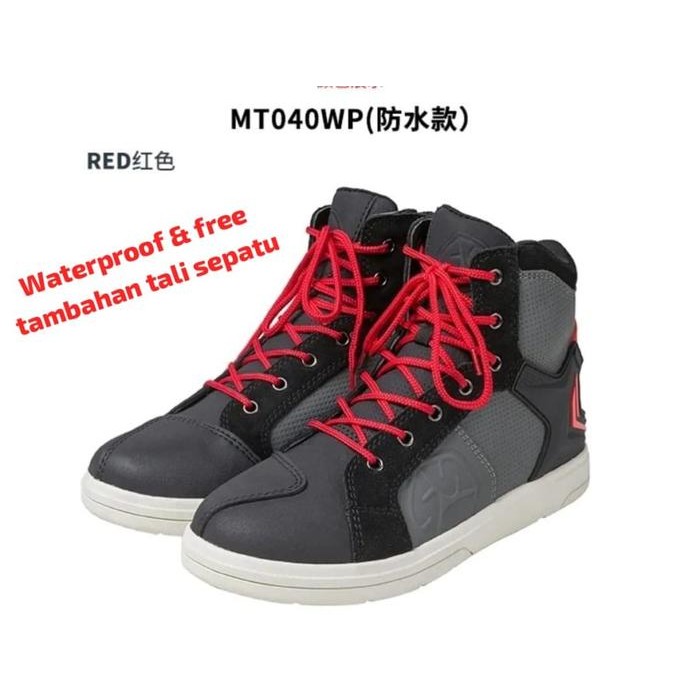 Sepatu Motor Scoyco MT040 WP Waterproof Riding Shoes Boots